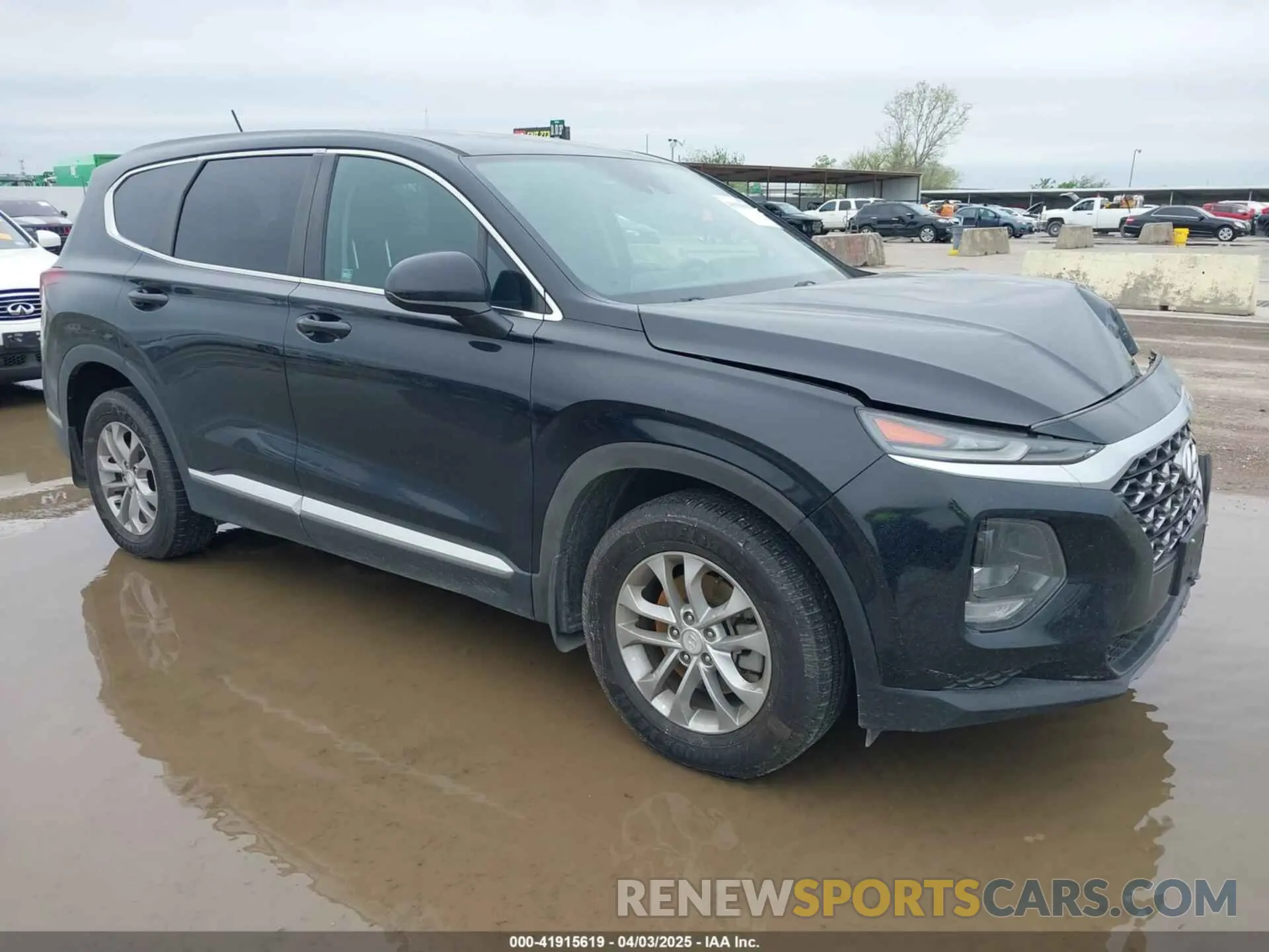 1 Photograph of a damaged car 5NMS23AD8LH151453 HYUNDAI SANTA FE 2020