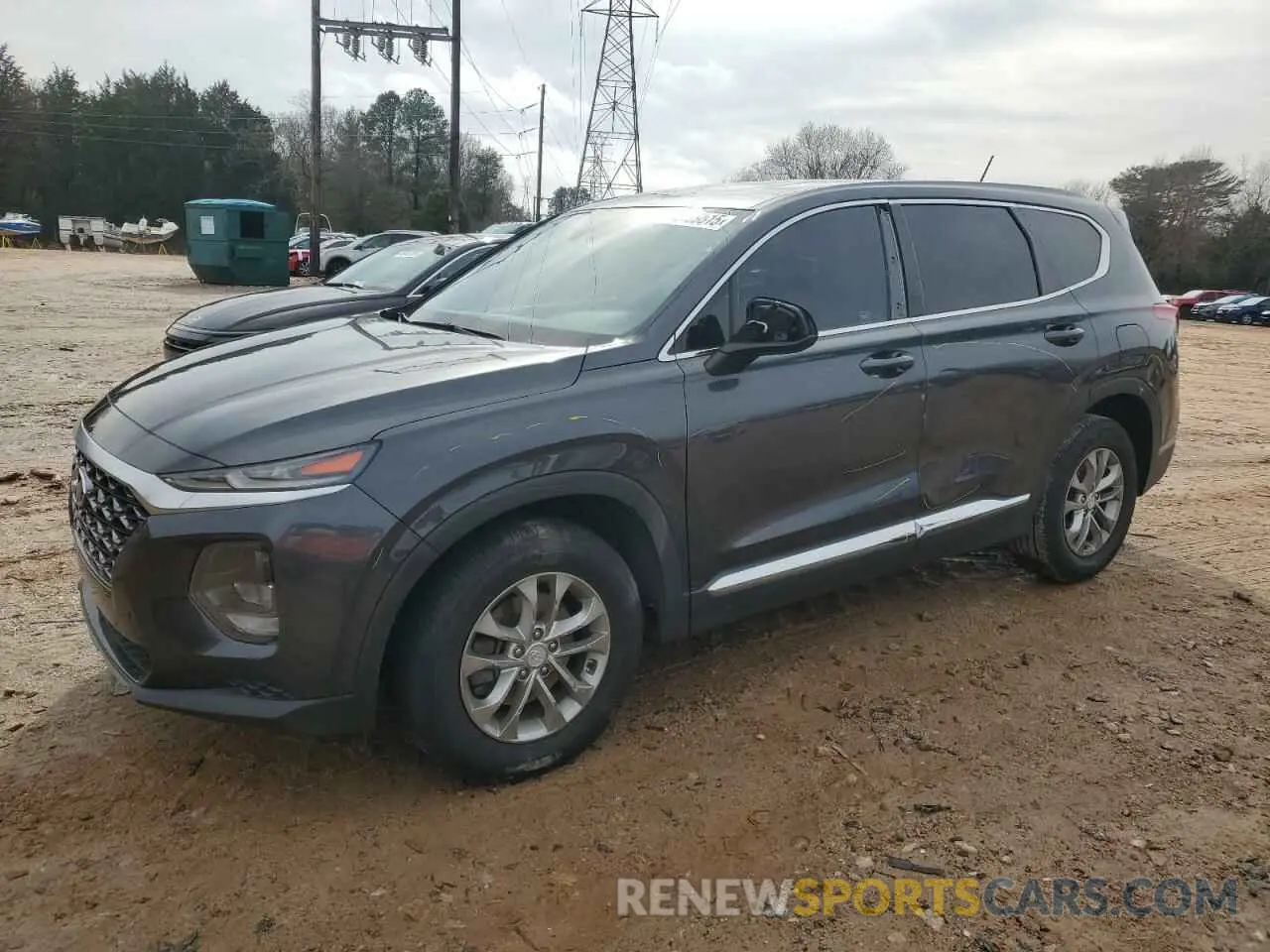 1 Photograph of a damaged car 5NMS23AD8LH188373 HYUNDAI SANTA FE 2020