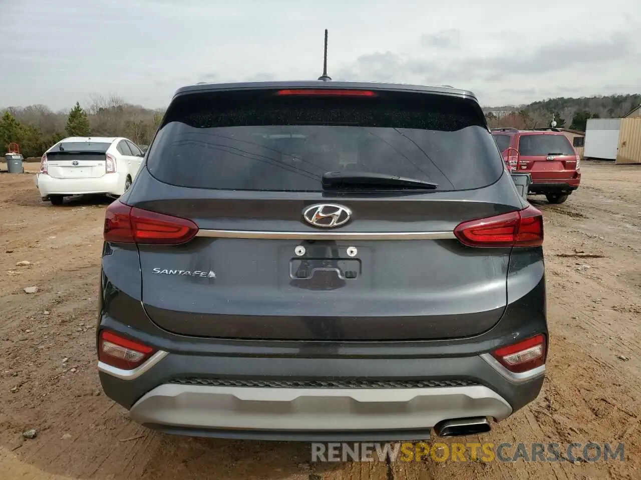 6 Photograph of a damaged car 5NMS23AD8LH188373 HYUNDAI SANTA FE 2020