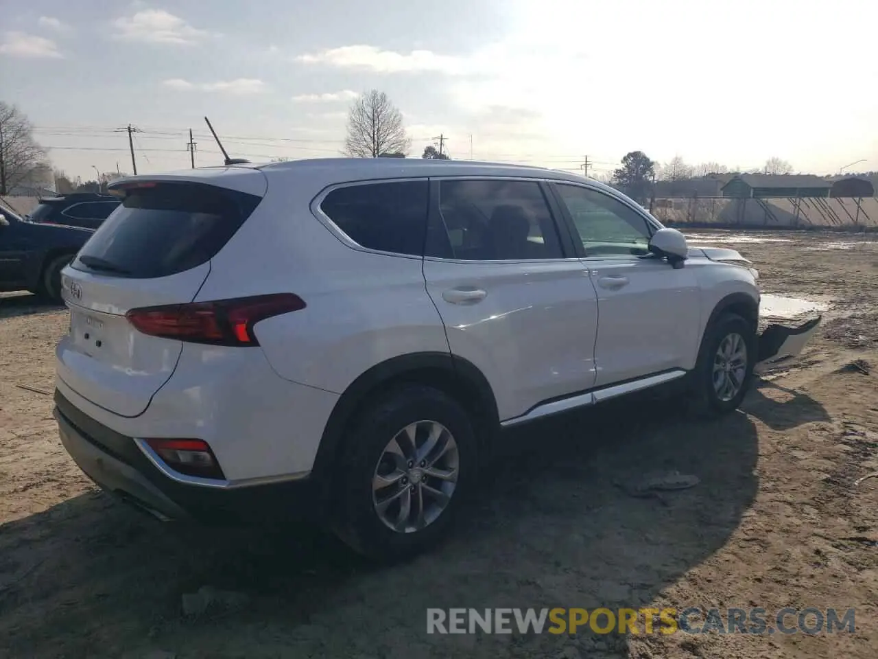 3 Photograph of a damaged car 5NMS23AD9LH155138 HYUNDAI SANTA FE 2020