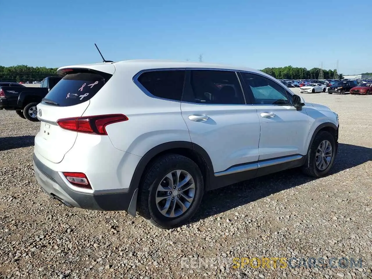 3 Photograph of a damaged car 5NMS23AD9LH189466 HYUNDAI SANTA FE 2020