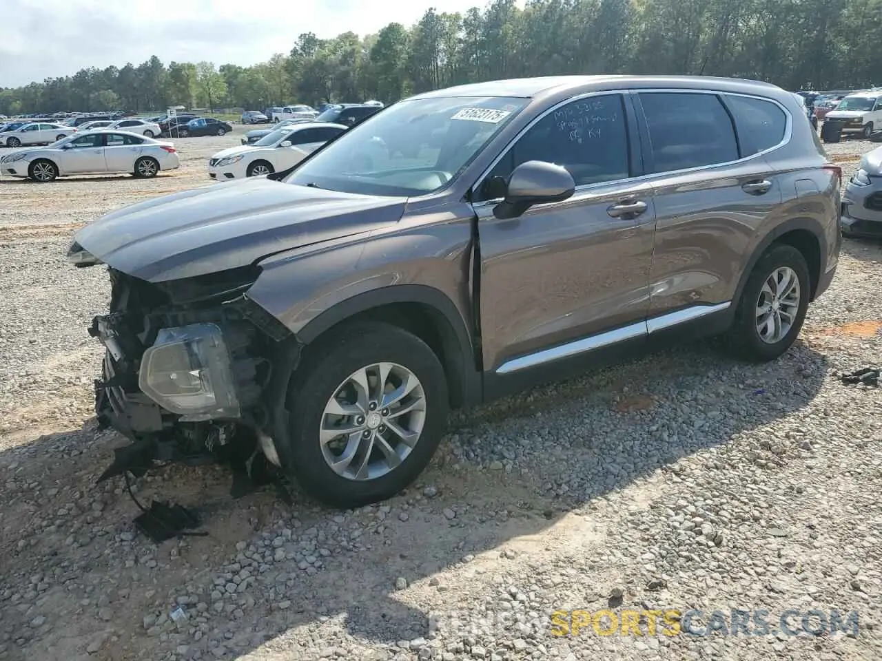 1 Photograph of a damaged car 5NMS23AD9LH231179 HYUNDAI SANTA FE 2020