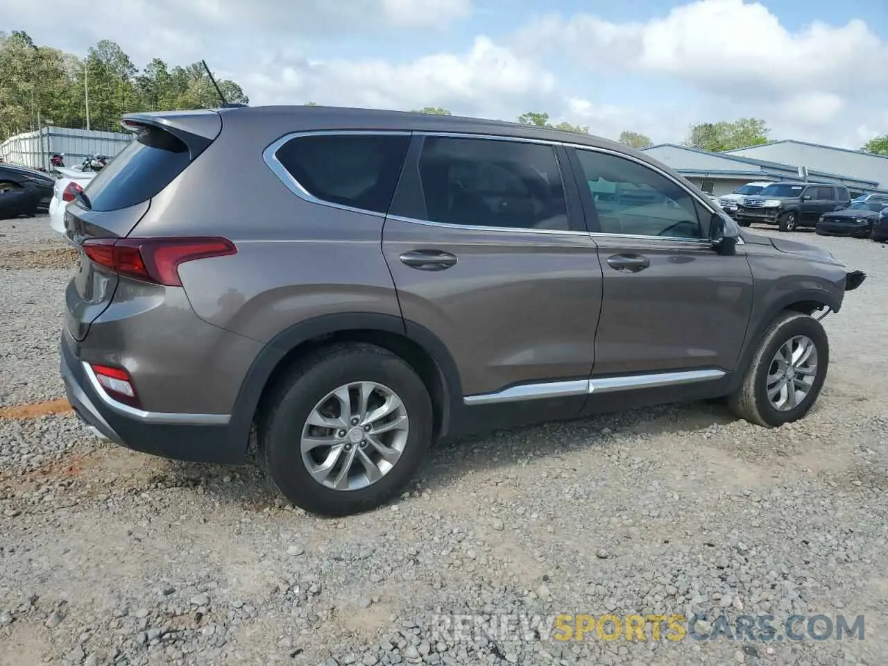 3 Photograph of a damaged car 5NMS23AD9LH231179 HYUNDAI SANTA FE 2020
