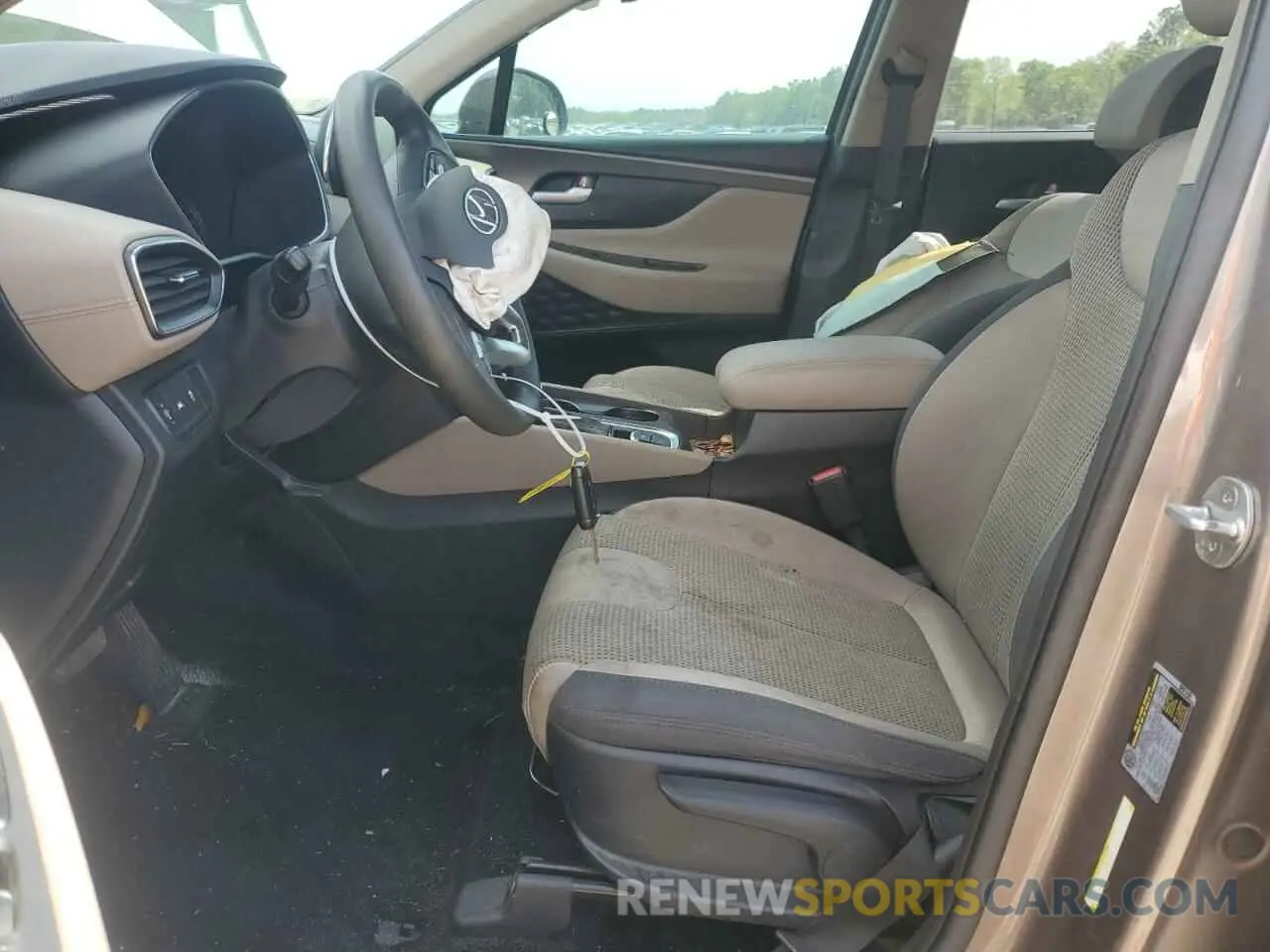 7 Photograph of a damaged car 5NMS23AD9LH231179 HYUNDAI SANTA FE 2020