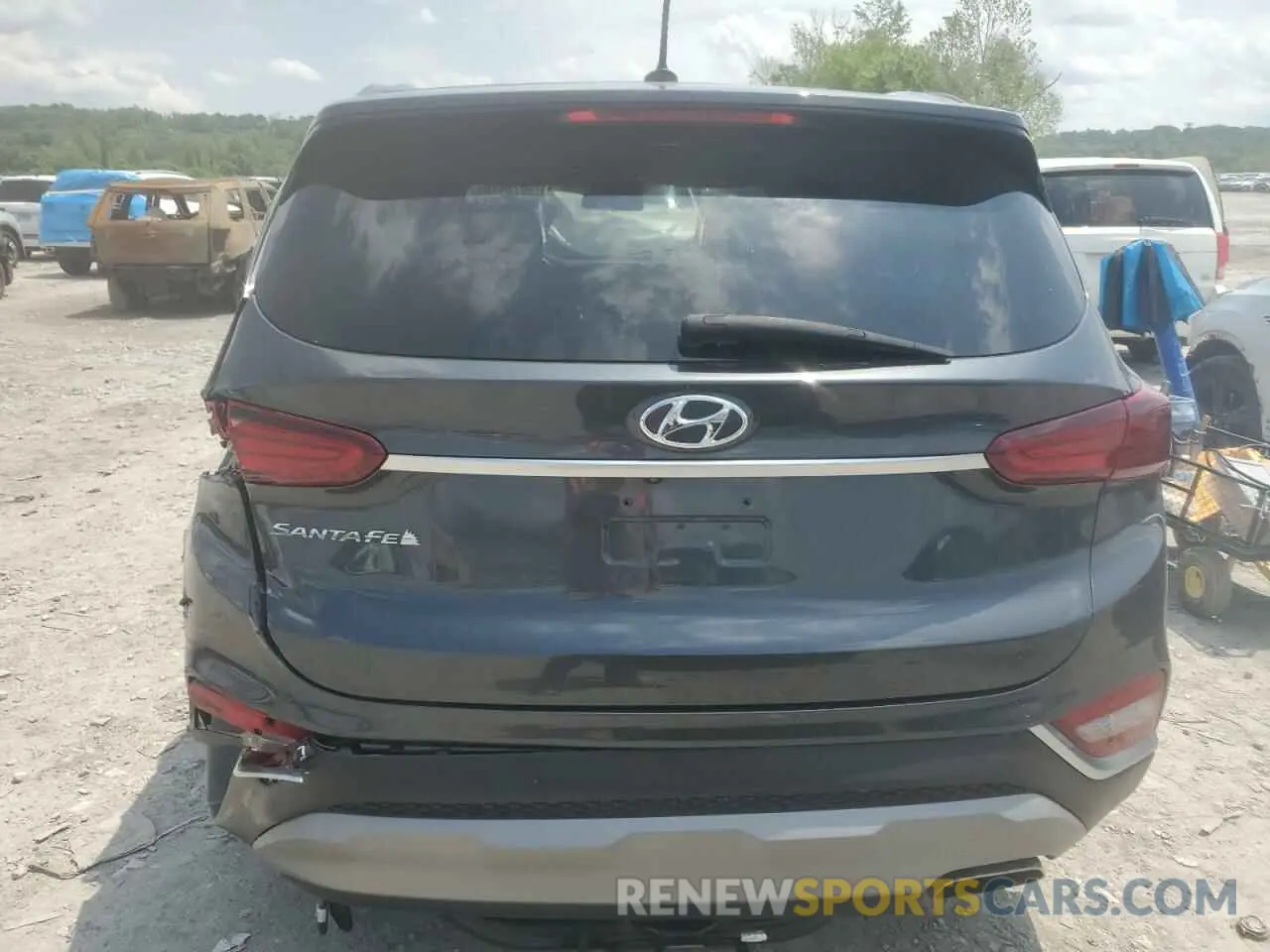 6 Photograph of a damaged car 5NMS23ADXLH186026 HYUNDAI SANTA FE 2020