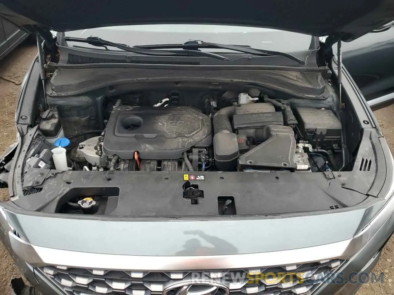 11 Photograph of a damaged car 5NMS23ADXLH263137 HYUNDAI SANTA FE 2020