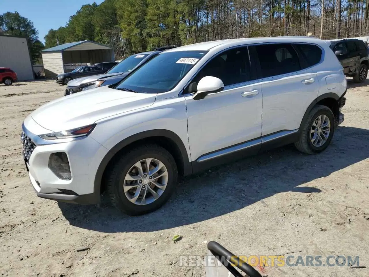 1 Photograph of a damaged car 5NMS2CAD0LH286734 HYUNDAI SANTA FE 2020