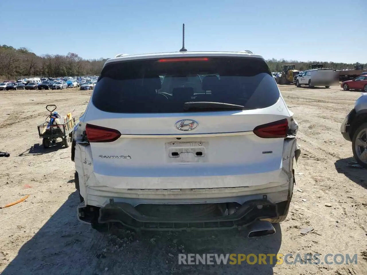 6 Photograph of a damaged car 5NMS2CAD0LH286734 HYUNDAI SANTA FE 2020