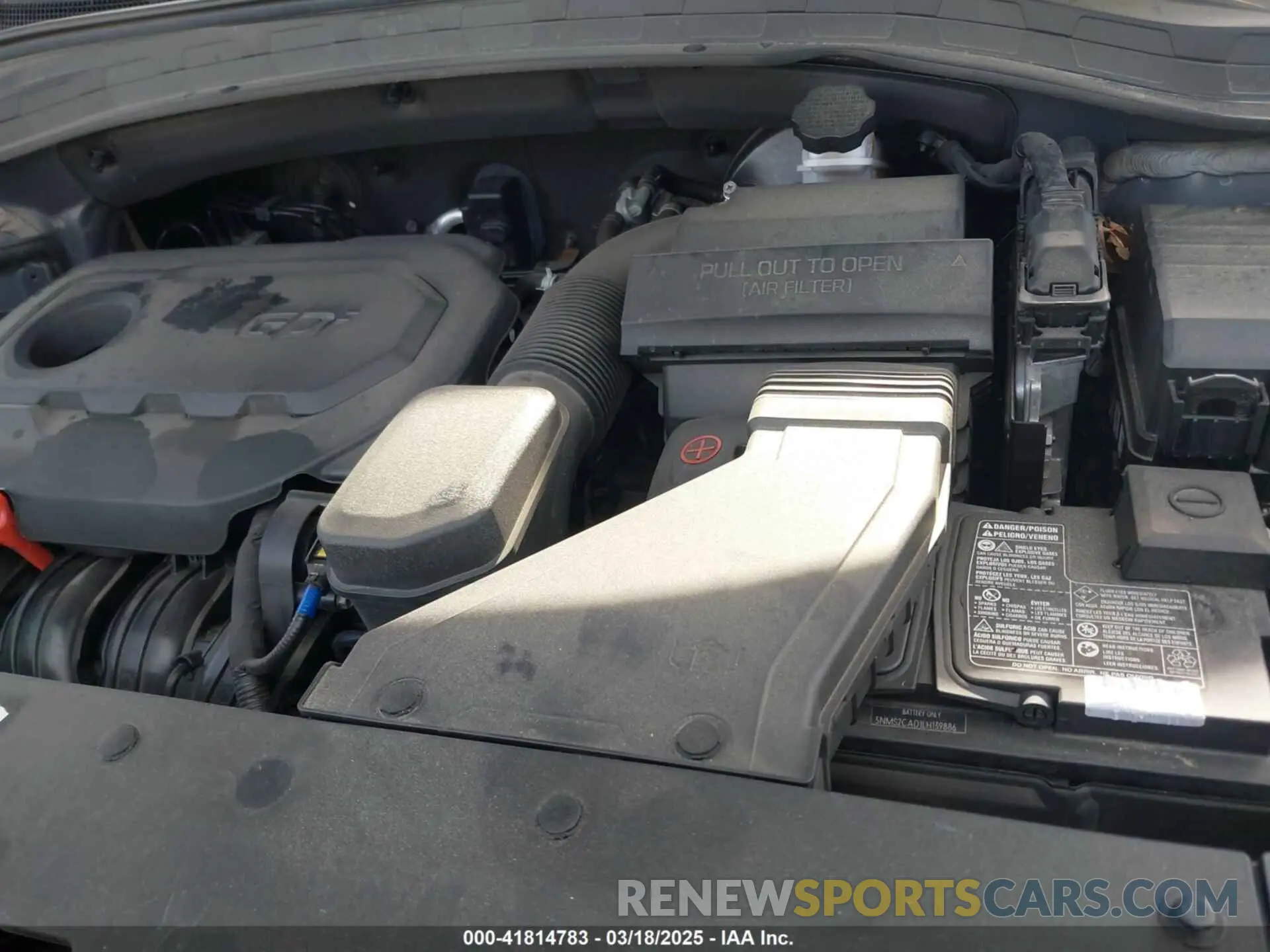 10 Photograph of a damaged car 5NMS2CAD1LH139886 HYUNDAI SANTA FE 2020