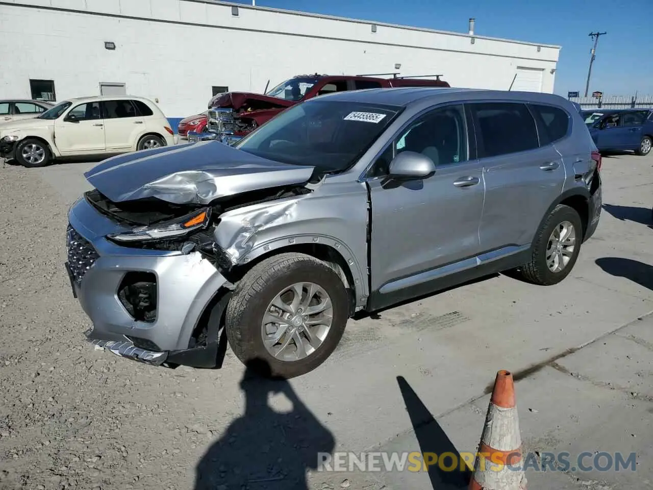 1 Photograph of a damaged car 5NMS2CAD1LH199165 HYUNDAI SANTA FE 2020