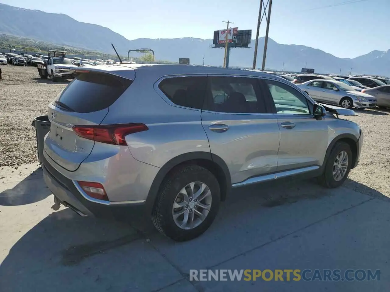 3 Photograph of a damaged car 5NMS2CAD1LH199165 HYUNDAI SANTA FE 2020