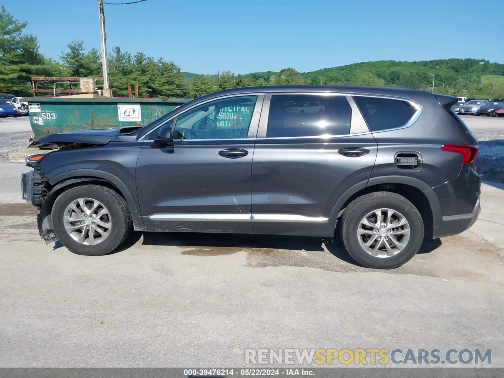 14 Photograph of a damaged car 5NMS2CAD1LH229443 HYUNDAI SANTA FE 2020