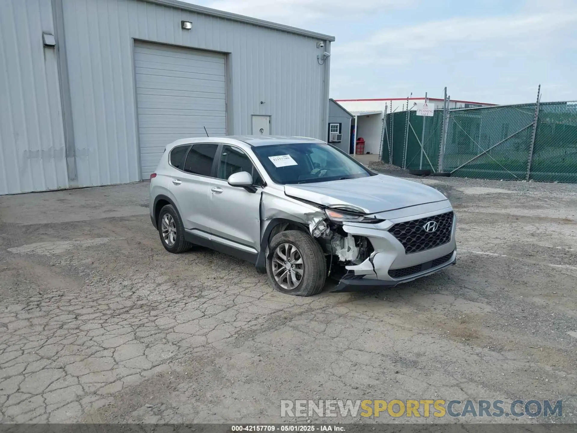 1 Photograph of a damaged car 5NMS2CAD3LH147634 HYUNDAI SANTA FE 2020