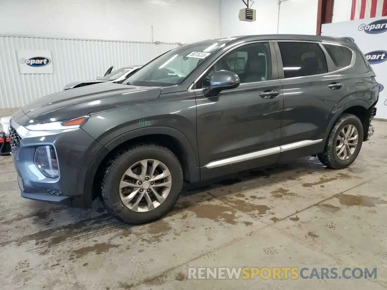 1 Photograph of a damaged car 5NMS2CAD4LH176527 HYUNDAI SANTA FE 2020