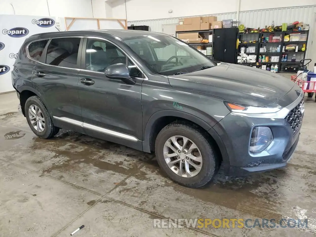 4 Photograph of a damaged car 5NMS2CAD4LH176527 HYUNDAI SANTA FE 2020