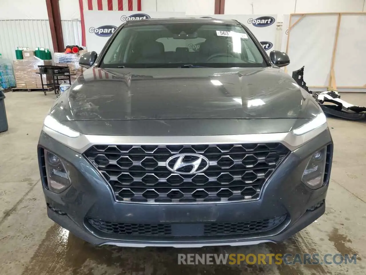 5 Photograph of a damaged car 5NMS2CAD4LH176527 HYUNDAI SANTA FE 2020