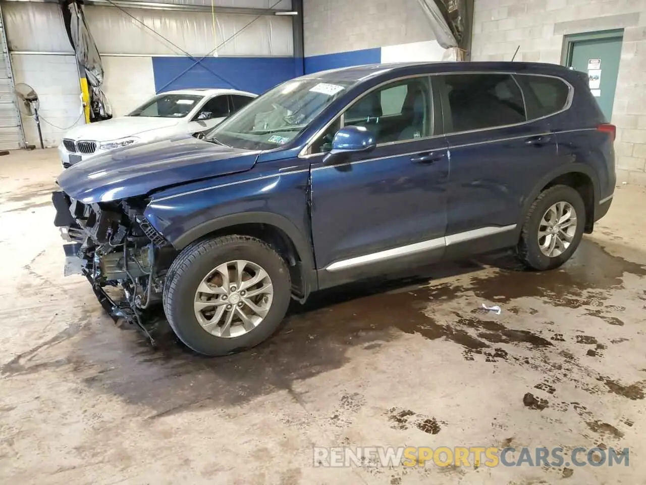 1 Photograph of a damaged car 5NMS2CAD4LH180349 HYUNDAI SANTA FE 2020
