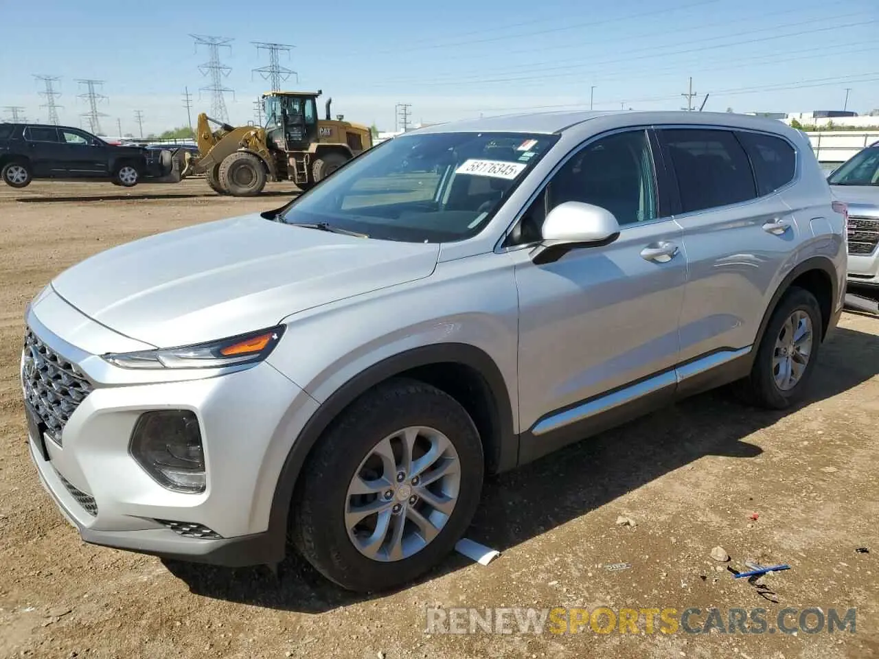 1 Photograph of a damaged car 5NMS2CAD5LH164984 HYUNDAI SANTA FE 2020