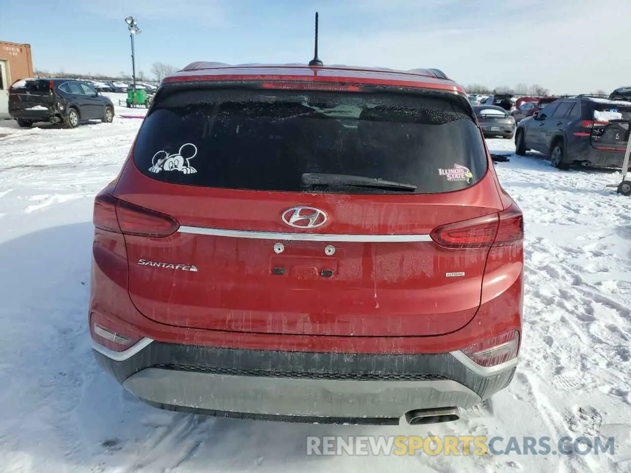 6 Photograph of a damaged car 5NMS2CAD5LH174270 HYUNDAI SANTA FE 2020