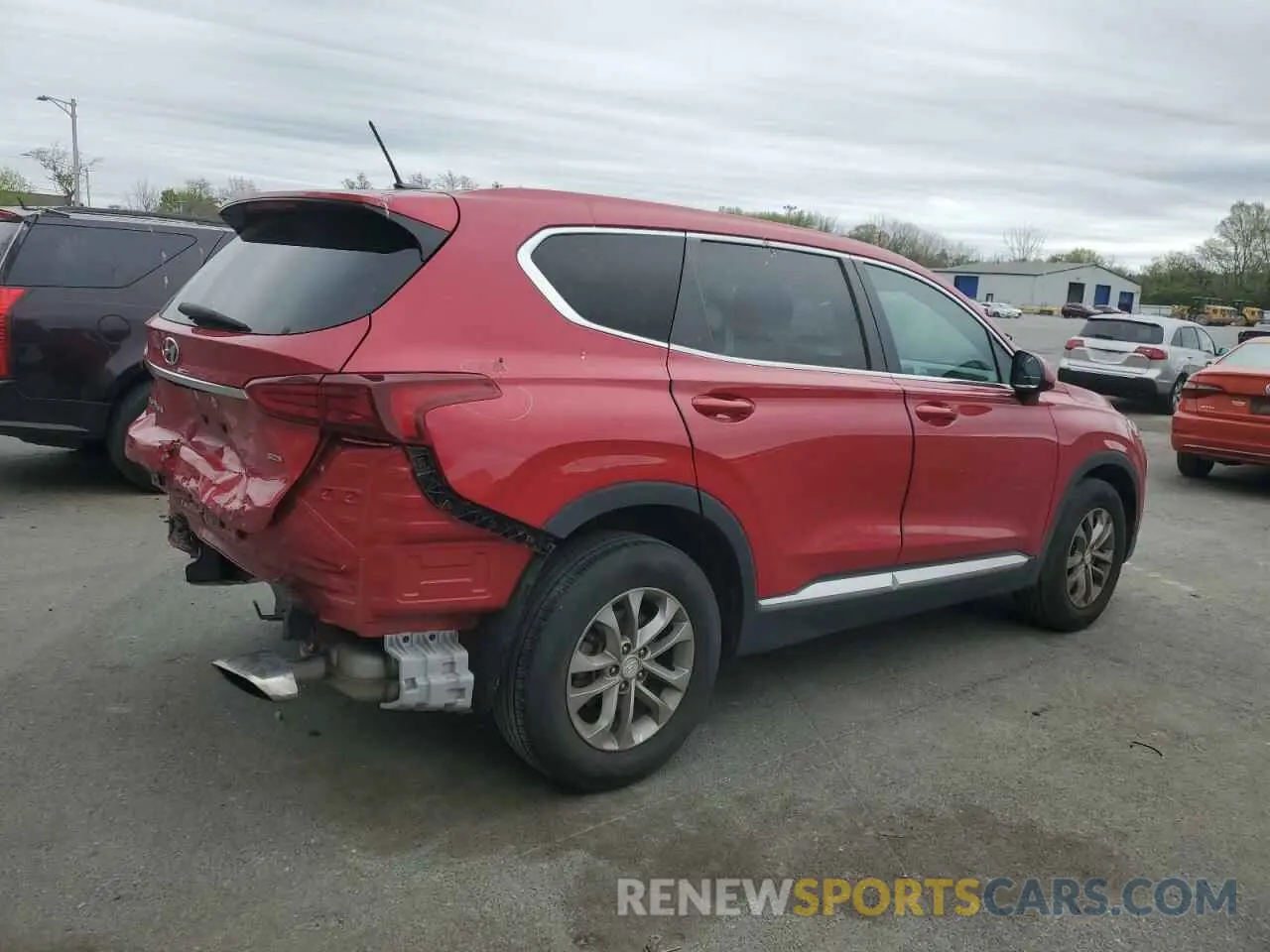 3 Photograph of a damaged car 5NMS2CAD5LH221782 HYUNDAI SANTA FE 2020
