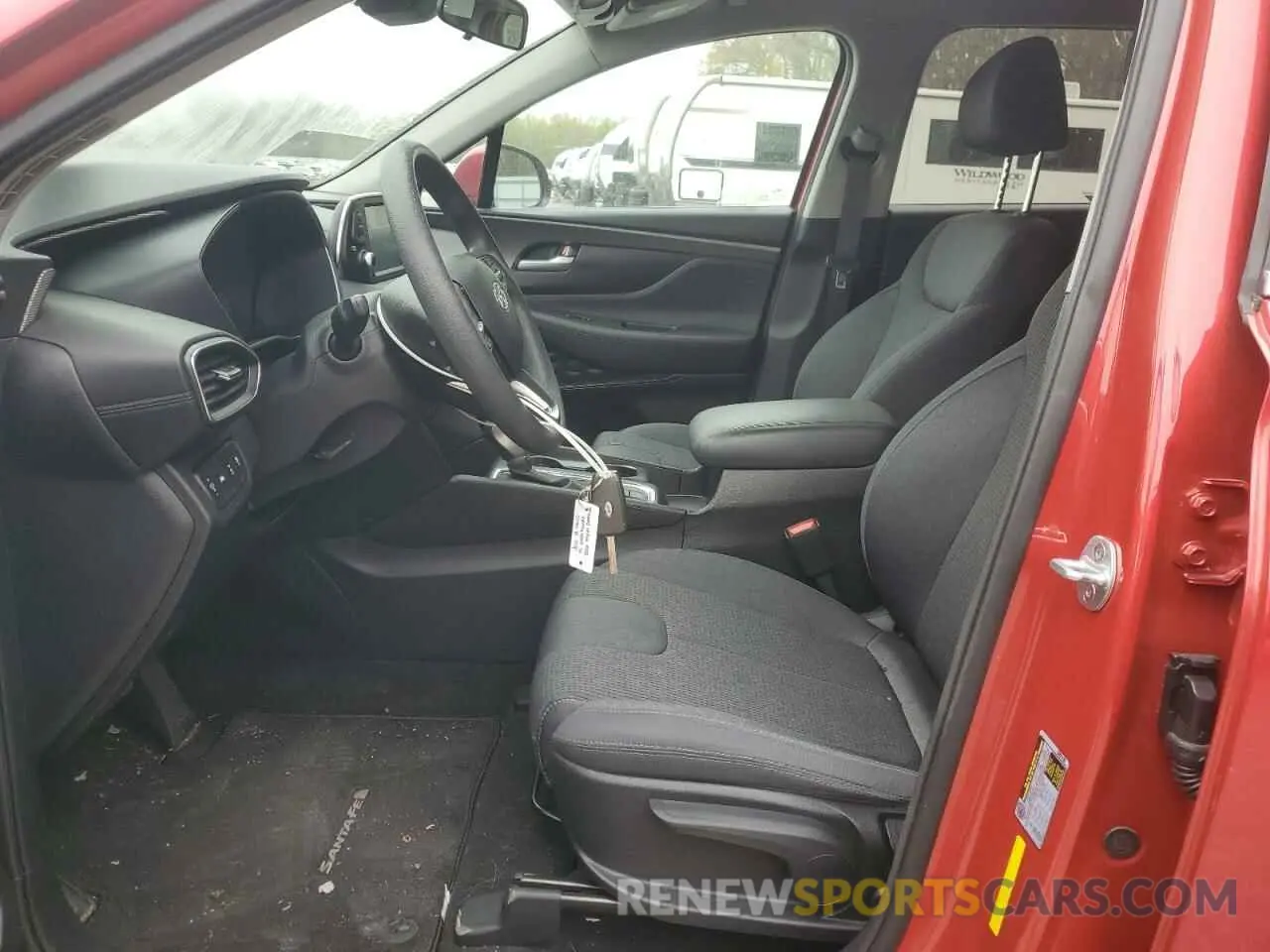 7 Photograph of a damaged car 5NMS2CAD5LH221782 HYUNDAI SANTA FE 2020
