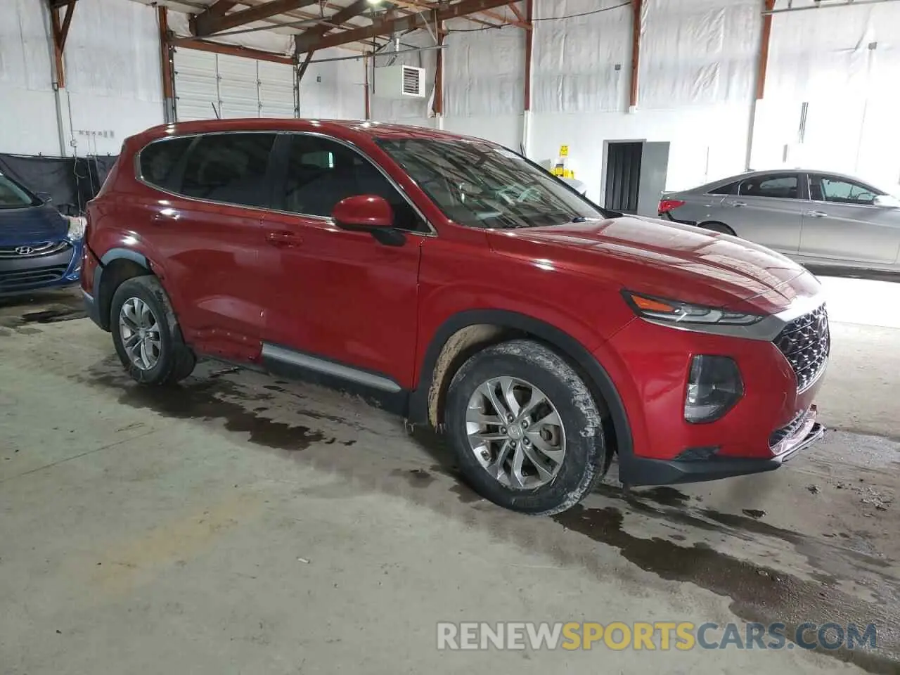 4 Photograph of a damaged car 5NMS2CAD6LH149796 HYUNDAI SANTA FE 2020