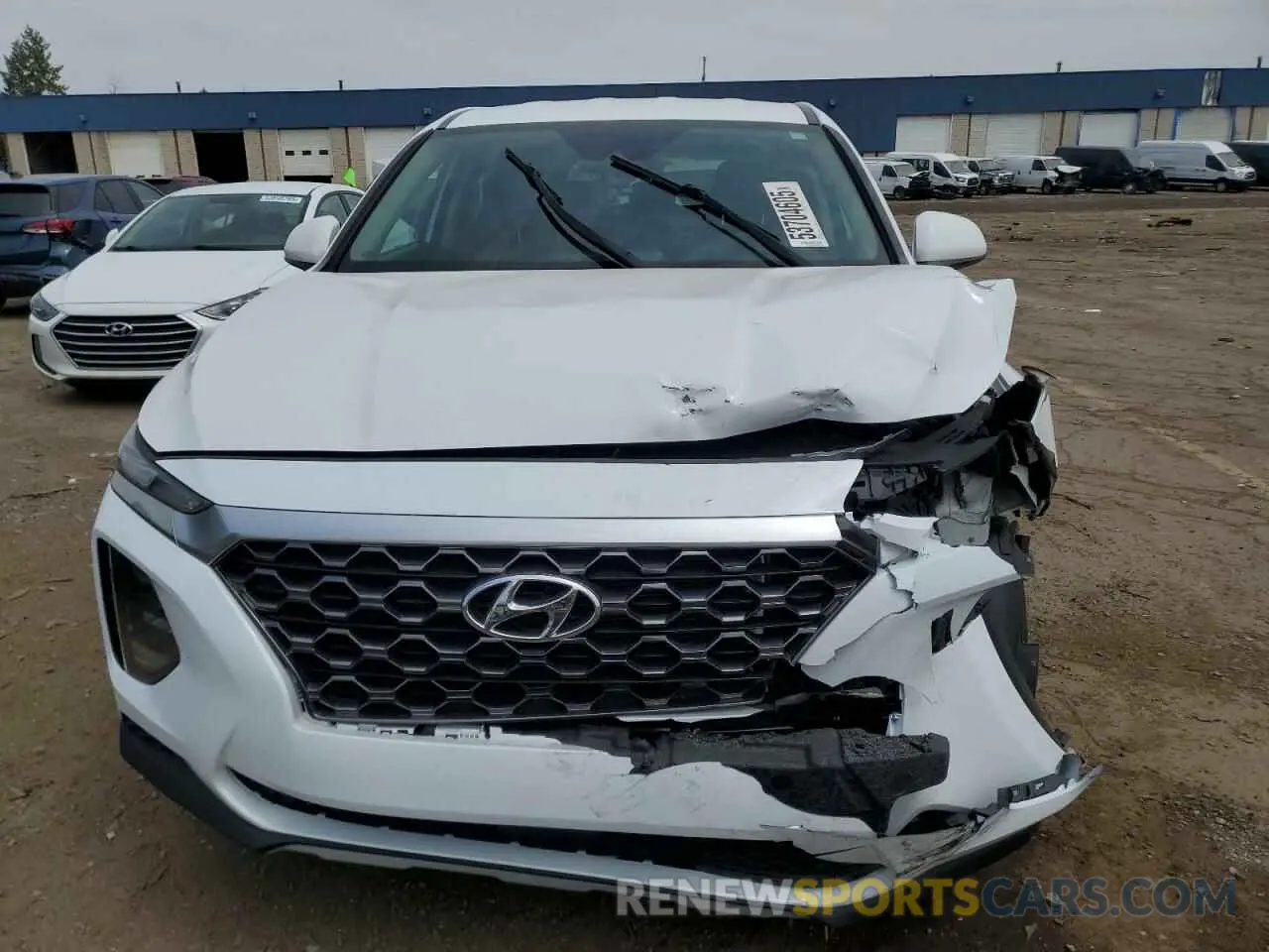 5 Photograph of a damaged car 5NMS2CAD6LH191613 HYUNDAI SANTA FE 2020