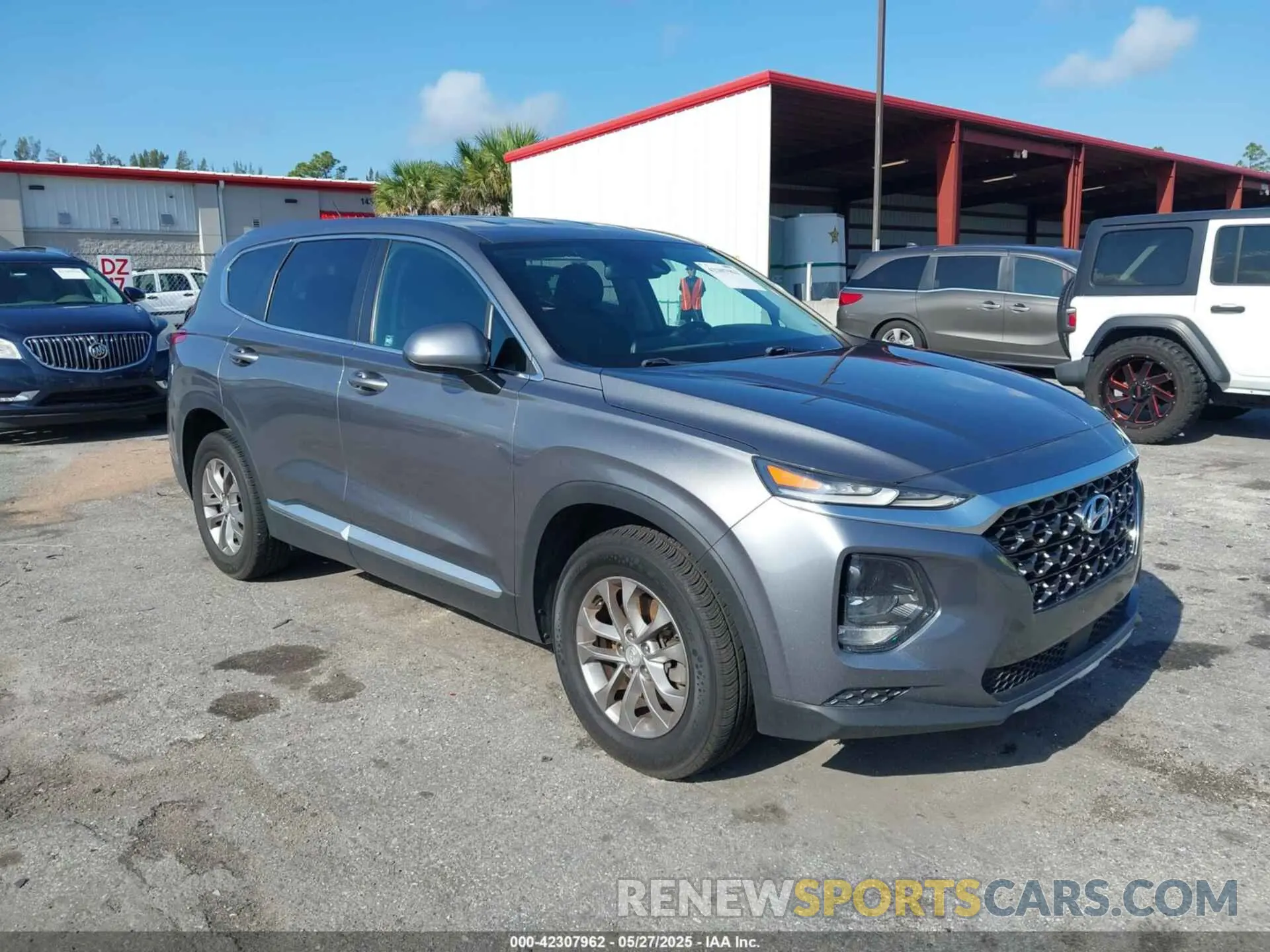 1 Photograph of a damaged car 5NMS2CAD7LH156952 HYUNDAI SANTA FE 2020