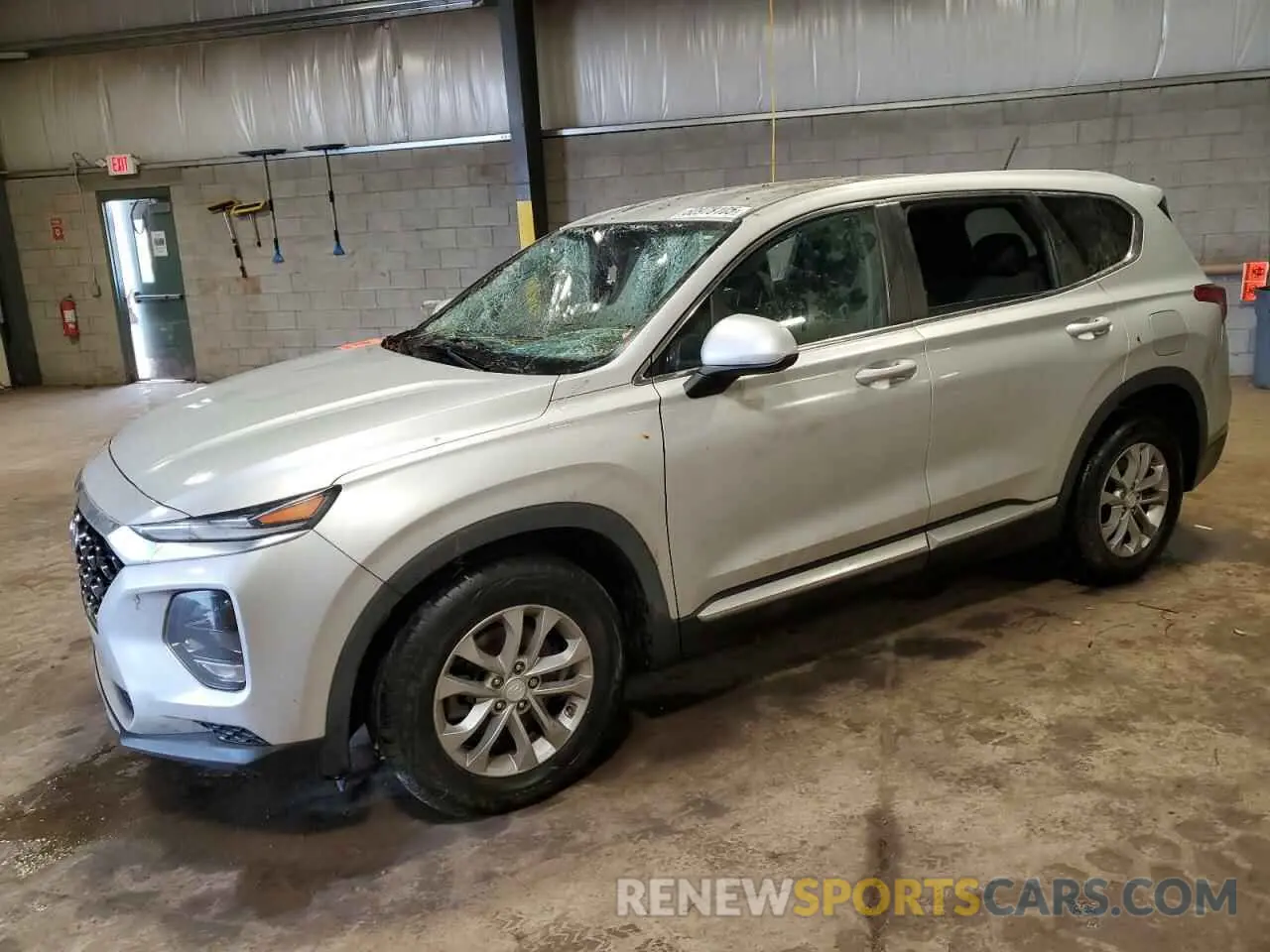 1 Photograph of a damaged car 5NMS2CAD7LH170429 HYUNDAI SANTA FE 2020