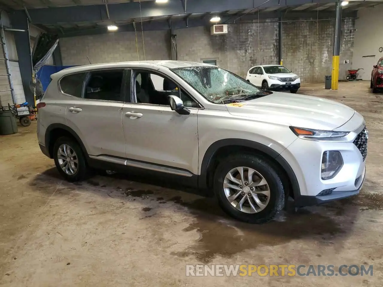4 Photograph of a damaged car 5NMS2CAD7LH170429 HYUNDAI SANTA FE 2020