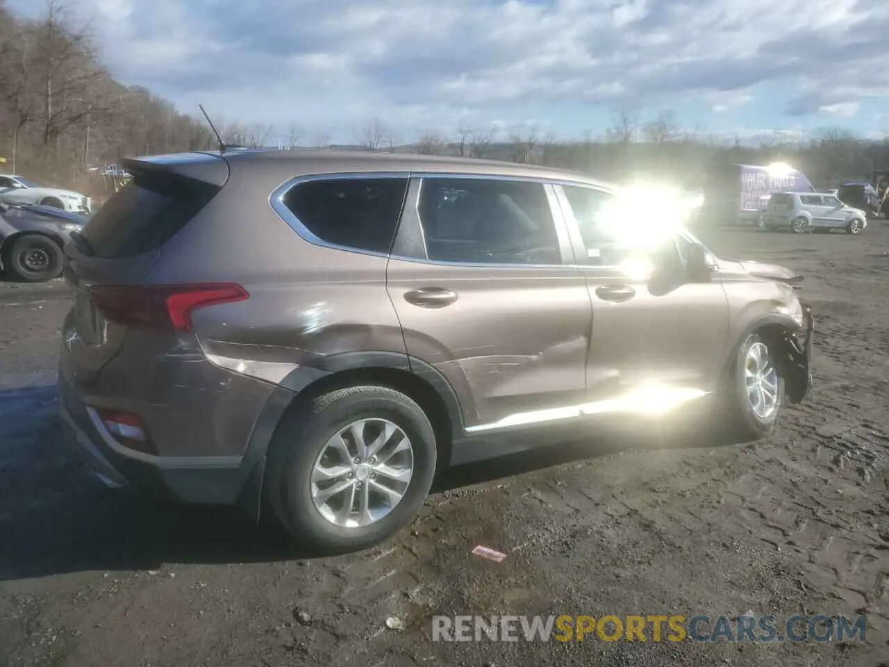 3 Photograph of a damaged car 5NMS2CAD7LH232847 HYUNDAI SANTA FE 2020