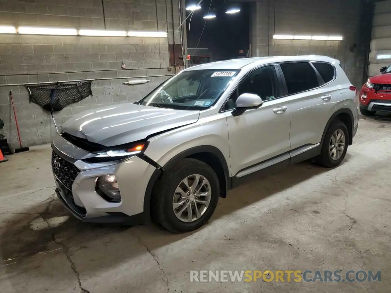 1 Photograph of a damaged car 5NMS2CAD8LH139173 HYUNDAI SANTA FE 2020