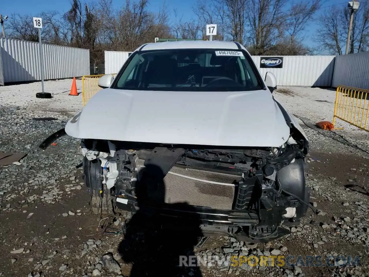5 Photograph of a damaged car 5NMS2CAD9LH138842 HYUNDAI SANTA FE 2020