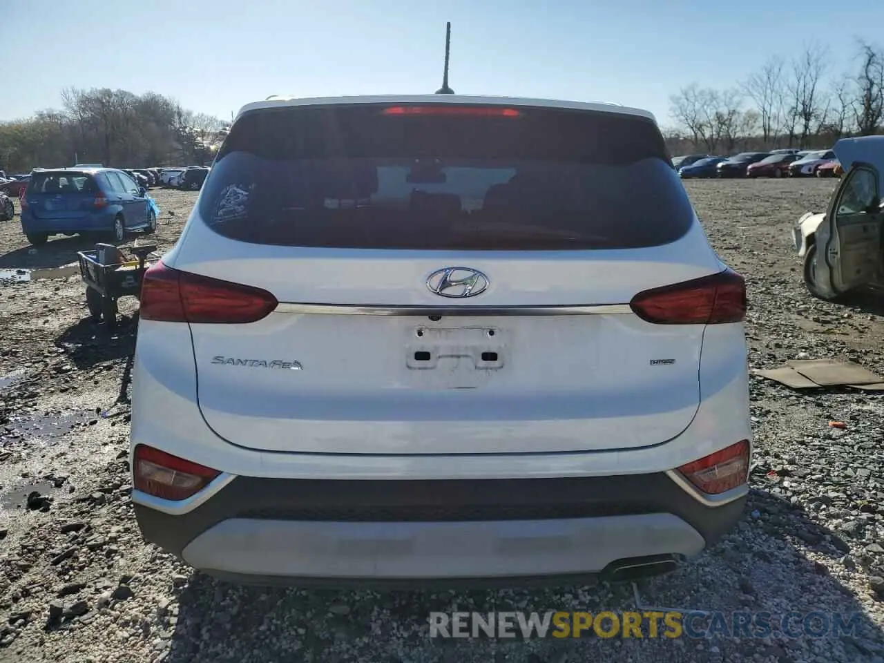 6 Photograph of a damaged car 5NMS2CAD9LH138842 HYUNDAI SANTA FE 2020