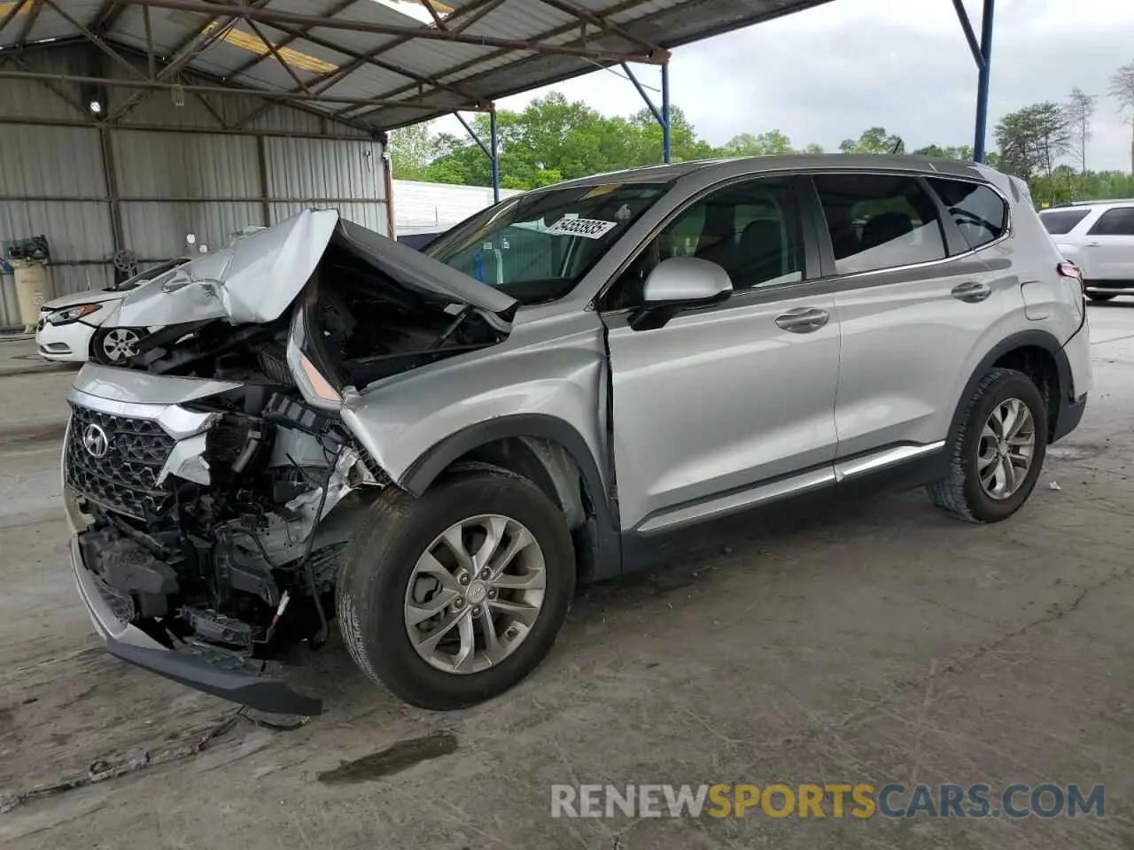 1 Photograph of a damaged car 5NMS2CAD9LH141272 HYUNDAI SANTA FE 2020