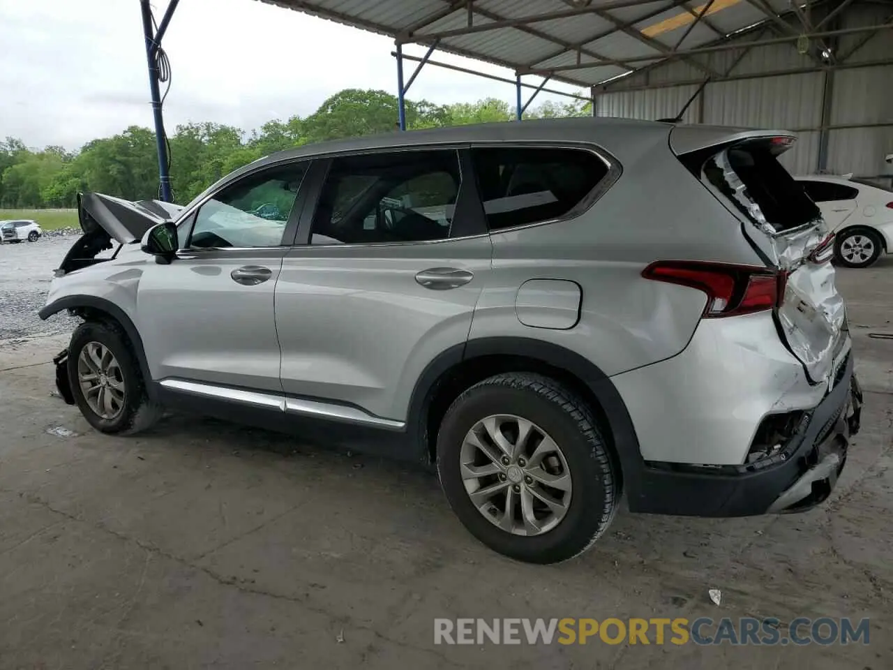 2 Photograph of a damaged car 5NMS2CAD9LH141272 HYUNDAI SANTA FE 2020