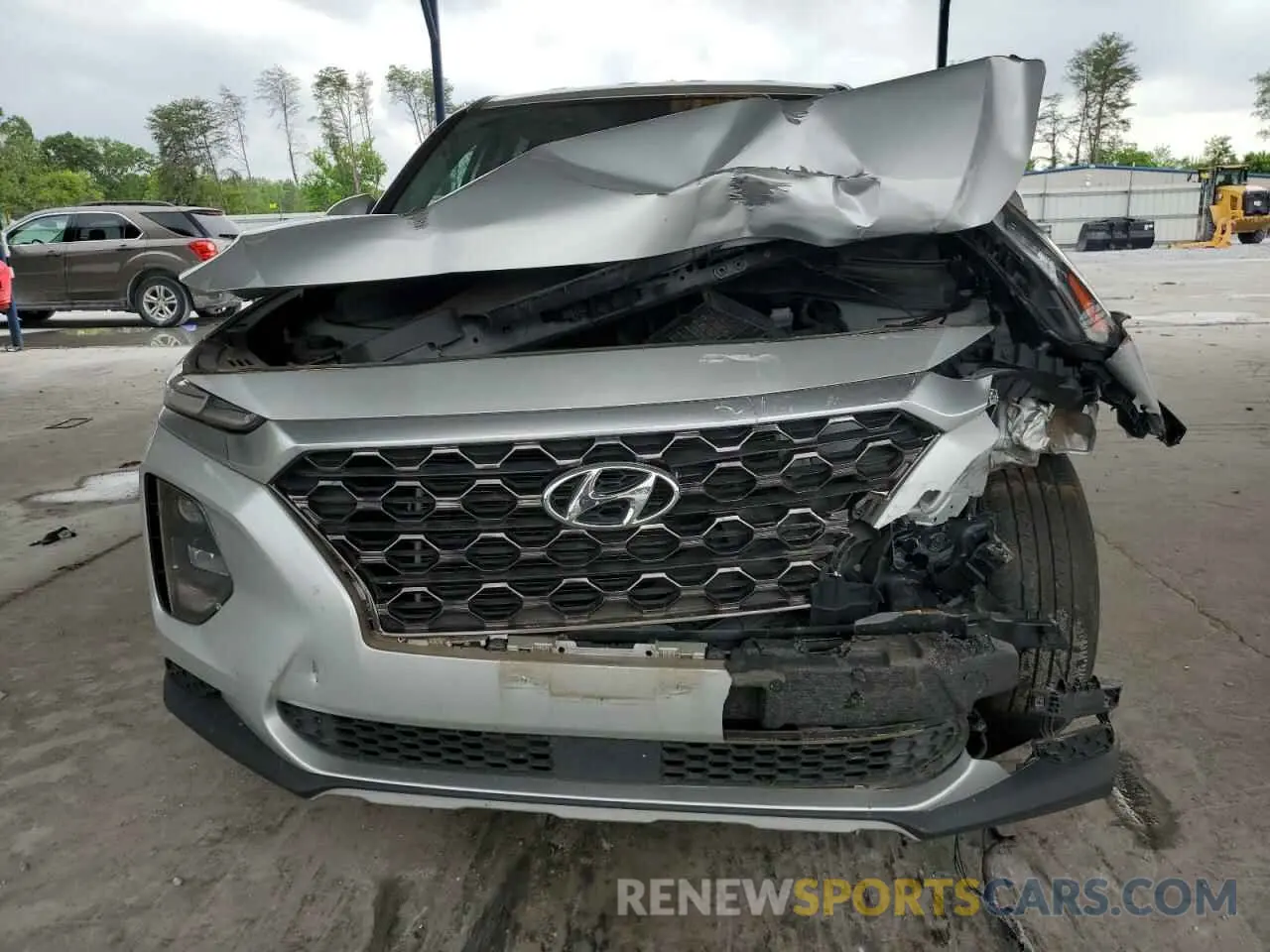 5 Photograph of a damaged car 5NMS2CAD9LH141272 HYUNDAI SANTA FE 2020