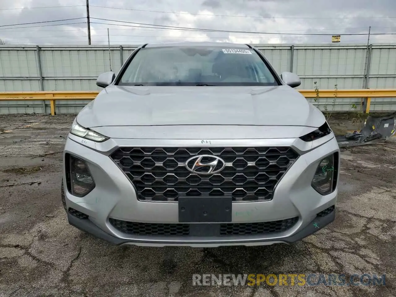 5 Photograph of a damaged car 5NMS2CAD9LH159755 HYUNDAI SANTA FE 2020