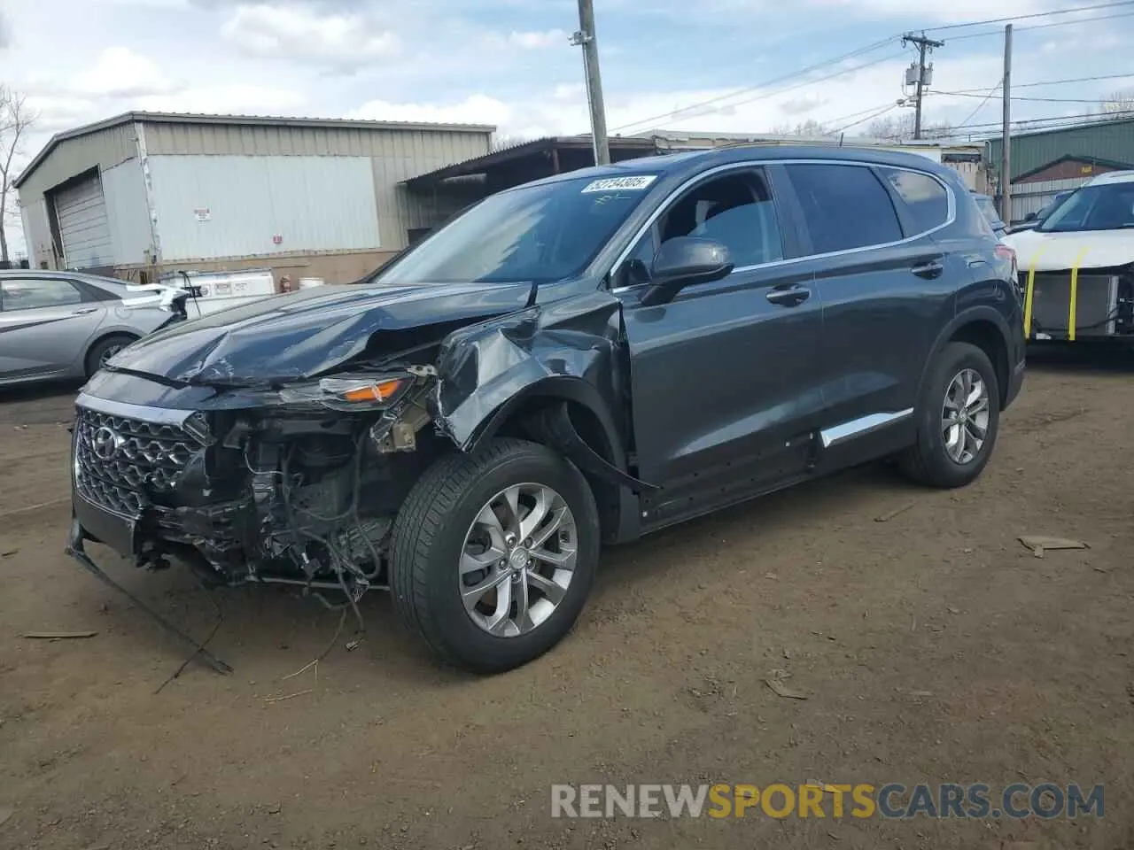 1 Photograph of a damaged car 5NMS2CAD9LH195560 HYUNDAI SANTA FE 2020