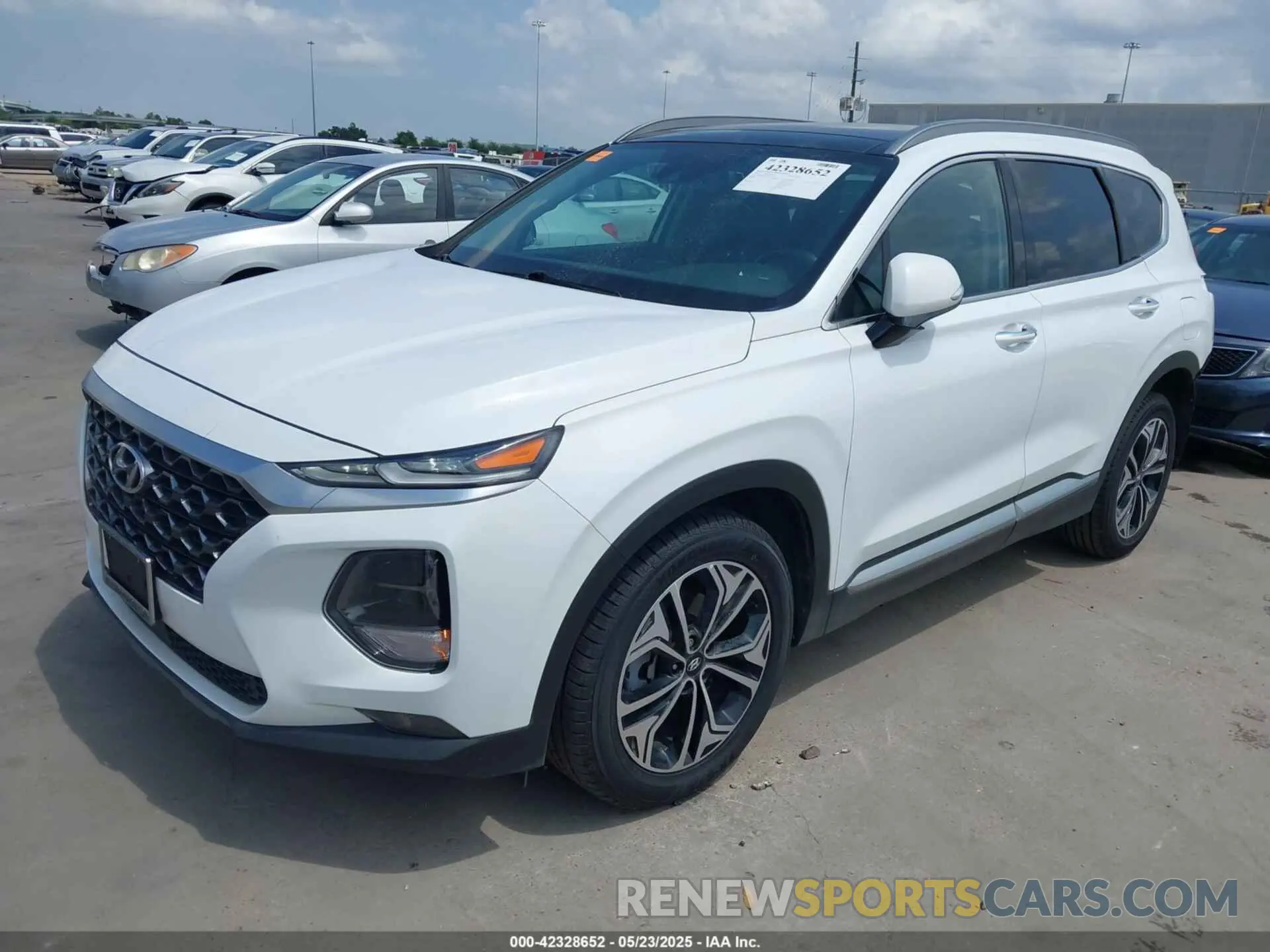 2 Photograph of a damaged car 5NMS33AA2LH214808 HYUNDAI SANTA FE 2020