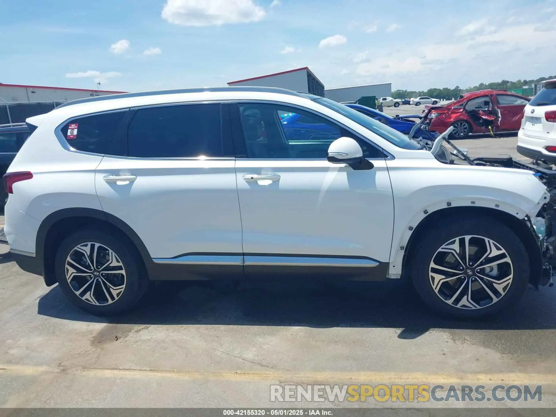 14 Photograph of a damaged car 5NMS33AA2LH294515 HYUNDAI SANTA FE 2020