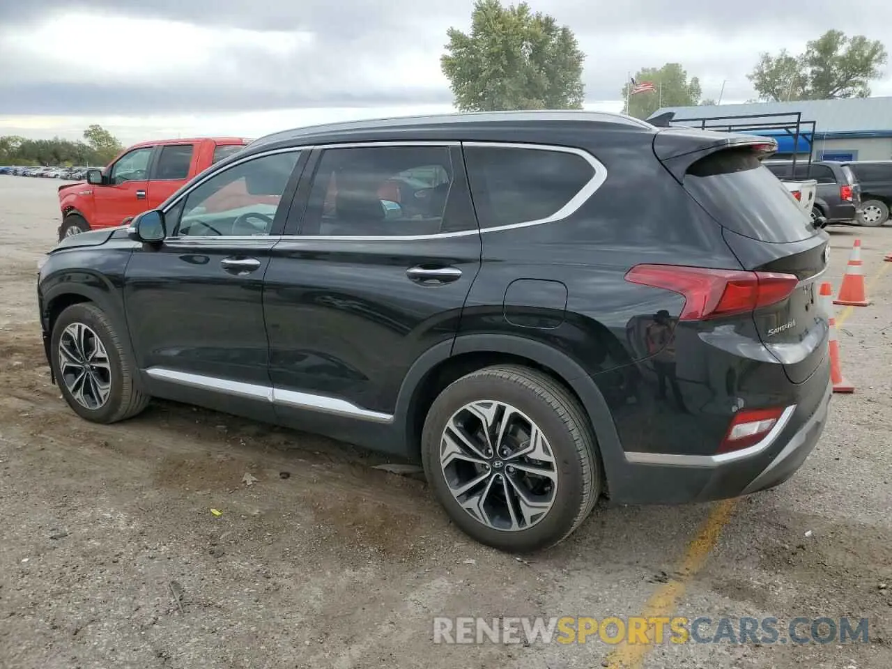 2 Photograph of a damaged car 5NMS33AA3LH304369 HYUNDAI SANTA FE 2020
