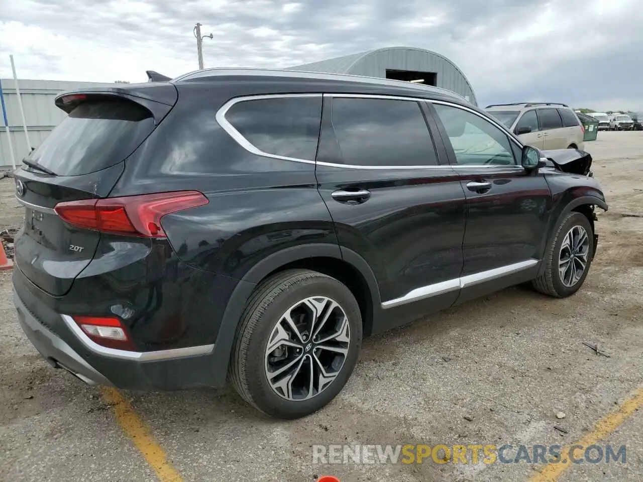 3 Photograph of a damaged car 5NMS33AA3LH304369 HYUNDAI SANTA FE 2020