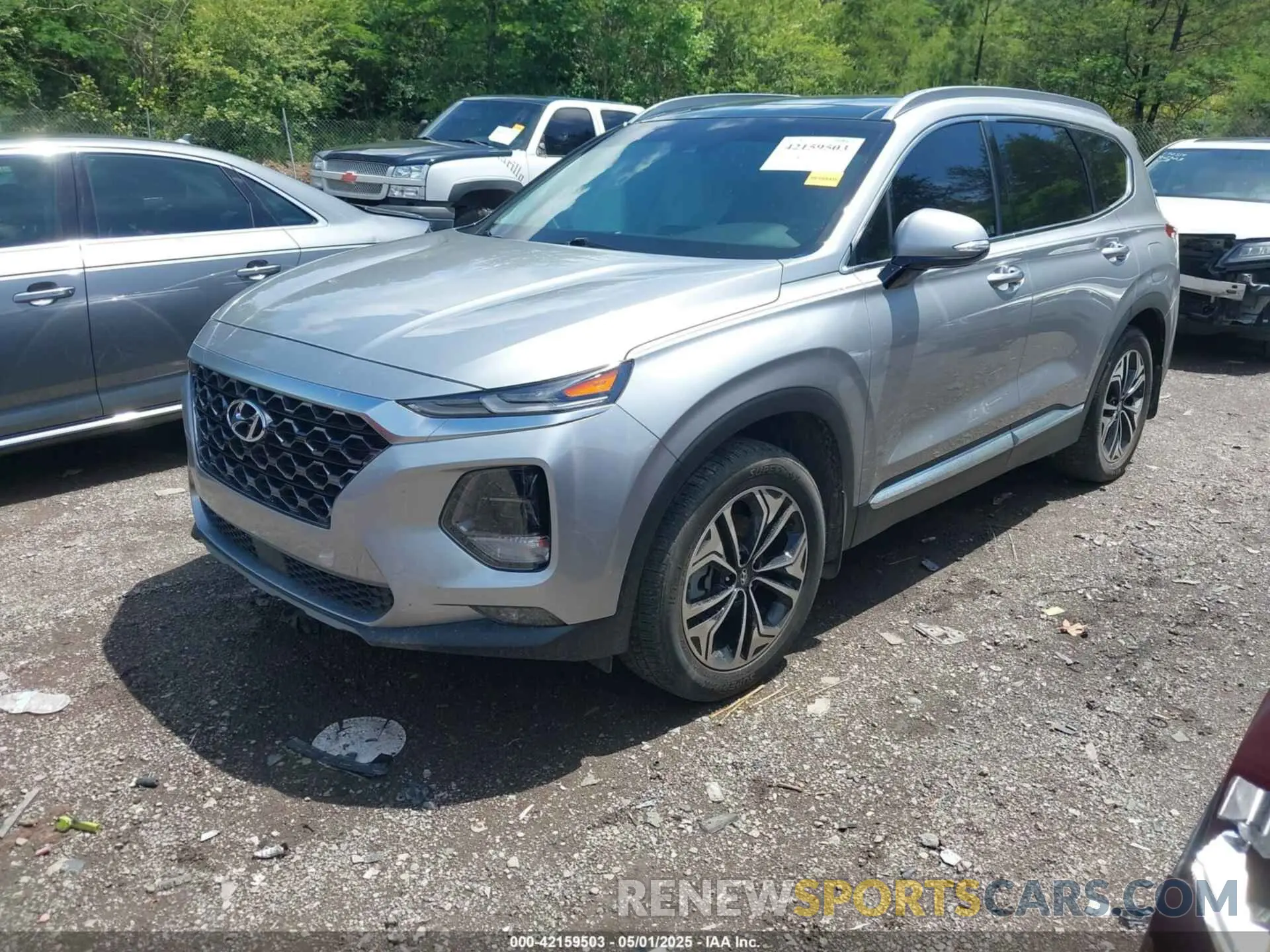 2 Photograph of a damaged car 5NMS33AA9LH280711 HYUNDAI SANTA FE 2020