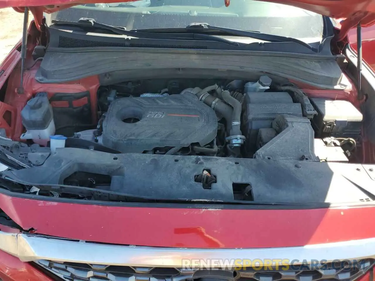 11 Photograph of a damaged car 5NMS33AAXLH300691 HYUNDAI SANTA FE 2020