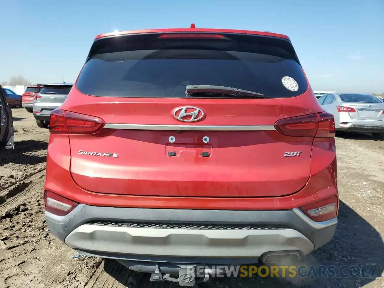 6 Photograph of a damaged car 5NMS33AAXLH300691 HYUNDAI SANTA FE 2020