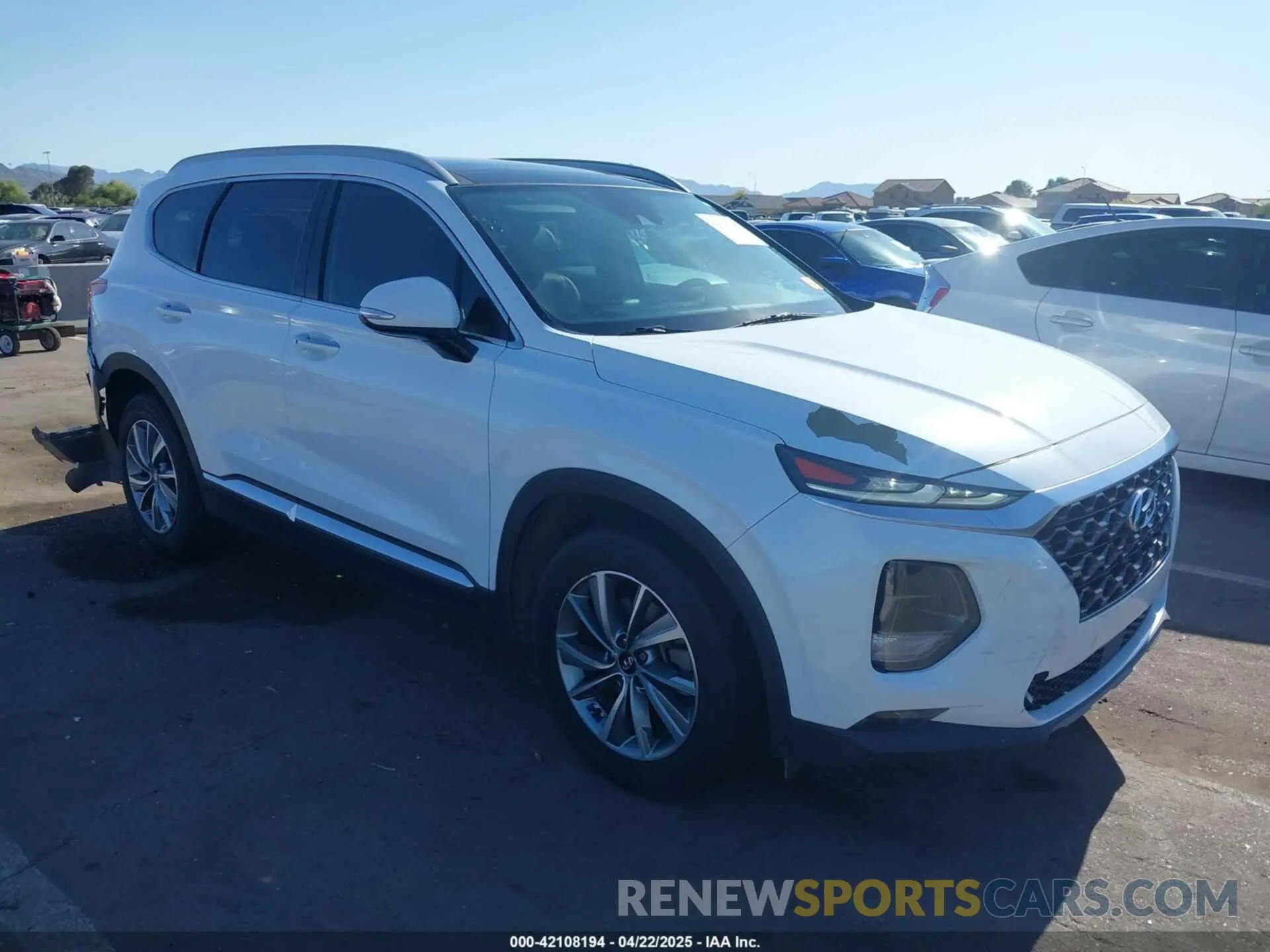 1 Photograph of a damaged car 5NMS33AD0LH169491 HYUNDAI SANTA FE 2020