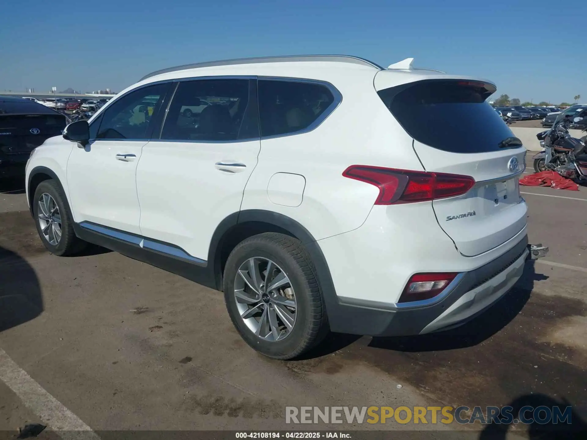 3 Photograph of a damaged car 5NMS33AD0LH169491 HYUNDAI SANTA FE 2020