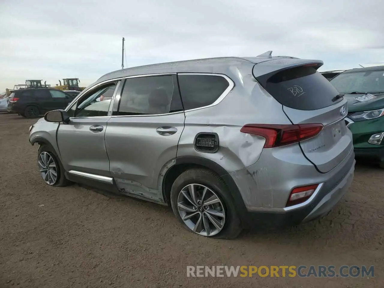 2 Photograph of a damaged car 5NMS33AD0LH224361 HYUNDAI SANTA FE 2020