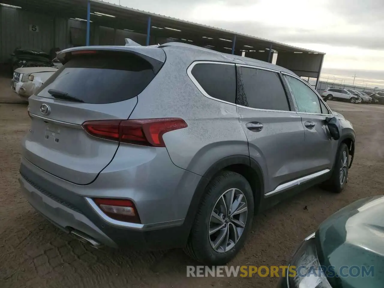 3 Photograph of a damaged car 5NMS33AD0LH224361 HYUNDAI SANTA FE 2020